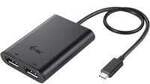 Video Adapter USB-C > Dual DisplayPort 4K / 60Hz (single 8K / 30Hz)