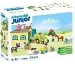 71656 Junior: Bauernhof-Abenteuer mit Traktor, Anh&auml;nger und tierischen...