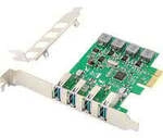 4-Port USB 3.0 PCI Express Add-On, Schnittstellenkarte