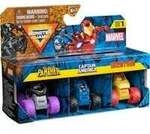 Monster Jam Marvel Mini Monster Trucks 3er-Pack, Spielfahrzeug