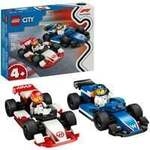 60464 City F1 Williams Racing und Haas F1 Rennautos, Konstruktionsspielzeug