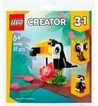 30688 Creator 3-in-1 Tropischer Tukan, Konstruktionsspielzeug