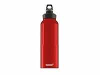 Alu WMB Traveller 1,5 Liter, Trinkflasche - rot