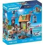 71792 Pirates Piratenhafen mit Seer&auml;uber-Gef&auml;ngnis, Konstruktionsspielzeug