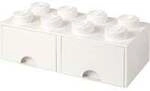 LEGO Brick Drawer 8 wei&szlig;, Aufbewahrungsbox