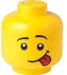LEGO Storage Head "Silly", gro&szlig;, Aufbewahrungsbox