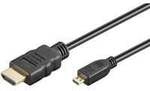 High Speed Micro HDMI > HDMI Kabel mit Ethernet