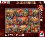 Genussvolle Auszeit: auf Reisen mit B&uuml;chern und Wein, Puzzle