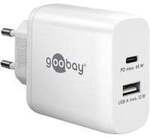 USB-C Dual-Schnellladeger&auml;t, PD, GaN, 65 Watt
