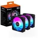 AORUS EZ CHAIN FAN 120, Gehäuselüfter - schwarz, 3er Pack, 120 mm AORUS EZ CHAIN FAN 120, Gehäuselüfter - schwarz, 3er Pack, 120 mm