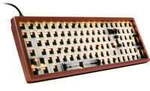 SKILLER SGK50 S2 Wood Barebone, Gaming-Tastatur