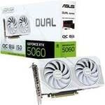 GeForce RTX 5060 DUAL OC WHITE 8GB, Grafikkarte