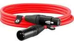 Premium XLR-Kabel XLR3M-R red