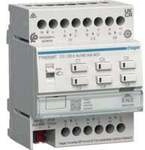 Heizungsaktor sechsfach KNX Secure 24 Volt bis 230 Volt