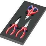 9781 Schaumstoffeinlage KNIPEX Zangen Set 2, 3‑teilig, Zangen-Set