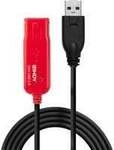 USB 2.0 Aktivverl&auml;ngerungskabel Pro, USB-A Stecker > USB-A Buchse