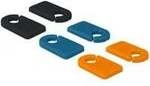 Kabelmarker Clips zum Selbstbeschriften, farbig, Kabelclip