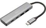 USB-C 4-Port 2x USB A + 2x USB-C, USB-Hub