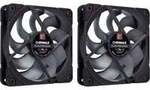 NF-A12x25 G2 PWM Sx2-PP chromax.black, Geh&auml;usel&uuml;fter