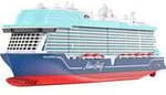 SUPER Mein Schiff Relax, Modellfahrzeug