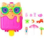 Polly Pocket Eisk&auml;tzchen-Schatulle Spielset mit Minipuppe und Zubeh&ouml;r