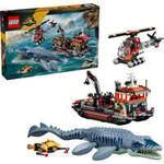 77983 Jurassic World Mosasaurier-Angriff auf das Boot, Konstruktionsspielzeug