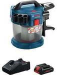 Akku Staubsauger GAS 18 Volt 10 Liter mit Akku ProCORE 18 Volt 4.0 Amperestunden