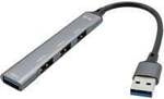 USB 3.0 Metal HUB 1x USB 3.0 + 3x USB 2.0, USB-Hub