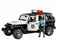 Jeep Wrangler Unlimited Rubicon Polizeifahrzeug , Modellfahrzeug - mit Polizist