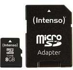 microSDHC 8 GB, Speicherkarte