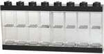 LEGO Minifiguren Display Case 16 schwarz, Aufbewahrungsbox