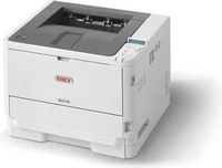 OKI 09006252, OKI MC554dn, Multifunktionsdrucker grau, USB, LAN, Scan, Kopie, Fax,