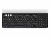 K780 Multi-Device, Tastatur - schwarz, DE-Layout, Rubberdome