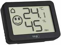 TFA 30.5055.01, TFA Digitales Thermo-Hygrometer 30.5055, Thermometer schwarz, 4