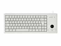 Compact-Keyboard G84-4420, Tastatur - hellgrau, US-Layout, Cherry Mechanisch