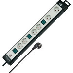 Premium-Line Steckdosenleiste 6-fach, 3x 2fach schaltbar