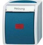 Heizungsnotschalter AP mit Namensschild 2601/2 SKWNH-53