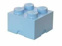 LEGO Storage Brick 4 hellblau, Aufbewahrungsbox - hellblau