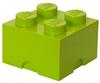LEGO Storage Brick 4 hellgrün, Aufbewahrungsbox - grün