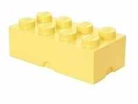 LEGO Storage Brick 8 pastellgelb, Aufbewahrungsbox - gelb