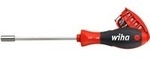 Schraubendreher 1/4", mit Bit-Magazin, magnetisch