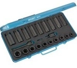 Kraft-Steckschl&uuml;sseleinsatz-Satz 900S, 1/2"