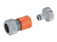 Pumpen-Anschlusssatz 13mm (1/2“), Schlauchstück - grau/orange