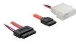 Adapterkabel SATA Slimline > SATA 7 Pin + 2 Pin