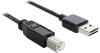EASY-USB 2.0 Kabel, USB-A Stecker > USB-B Stecker - schwarz, 3 Meter, USB-A...