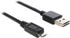 EASY-USB 2.0 Kabel, USB-A Stecker > Micro-USB Stecker - schwarz, 2 Meter, USB-A