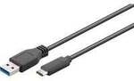 USB 3.2 Gen 1 Kabel, USB-A Stecker > USB-C Stecker