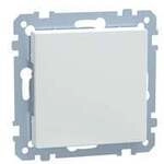 Blindabdeckung mit zentraler Abdeckplatte, Unterputz, Thermoplast, gl&auml;nzend, IP20,
