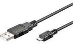 USB 2.0 Kabel, USB-A Stecker > Micro-USB Stecker