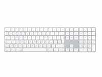Magic Keyboard mit Ziffernblock, Tastatur - silber/weiß, UK-Layout, Rubberdome